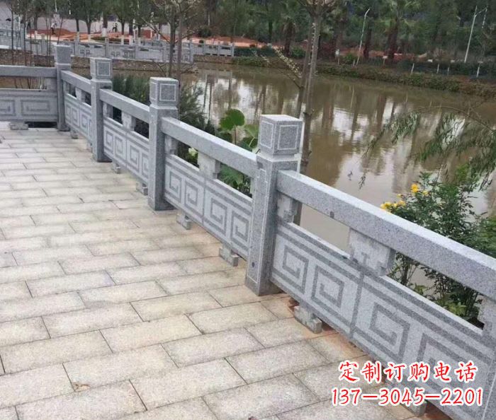 宜宾中领雕塑护城河建筑石雕栏板