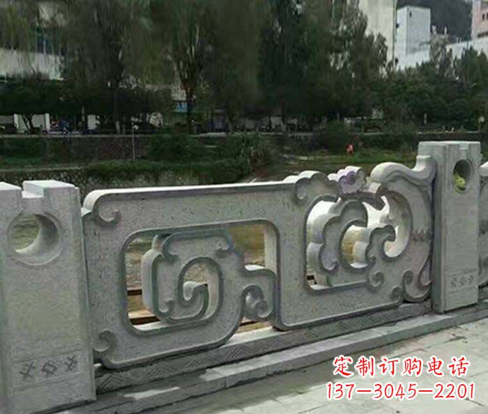 宜宾护城河建筑石雕栏板