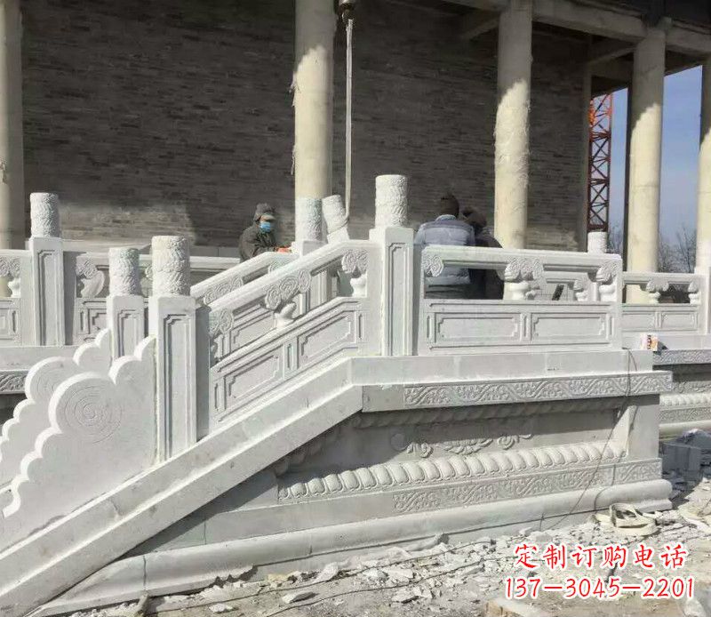 宜宾超凡精美的大理石栏板雕塑