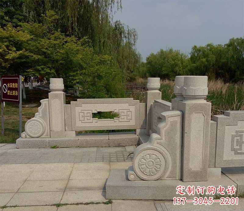 宜宾大理石栏板石雕,精美绝伦