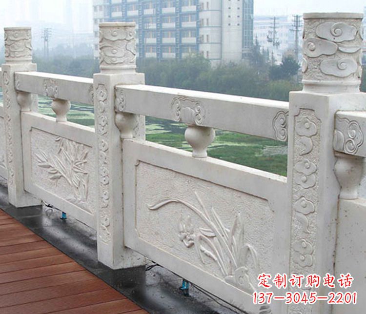 宜宾精巧雕刻,优质大理石栏板石雕