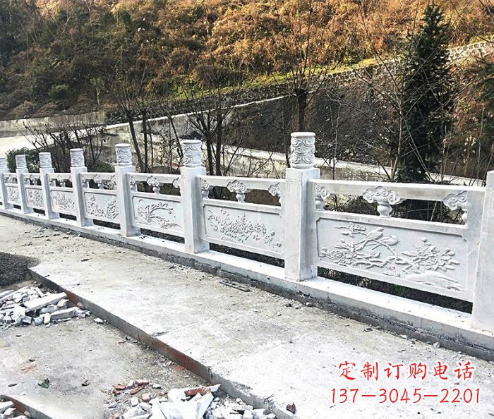 宜宾精致石雕栏杆,让你的景区更加美丽