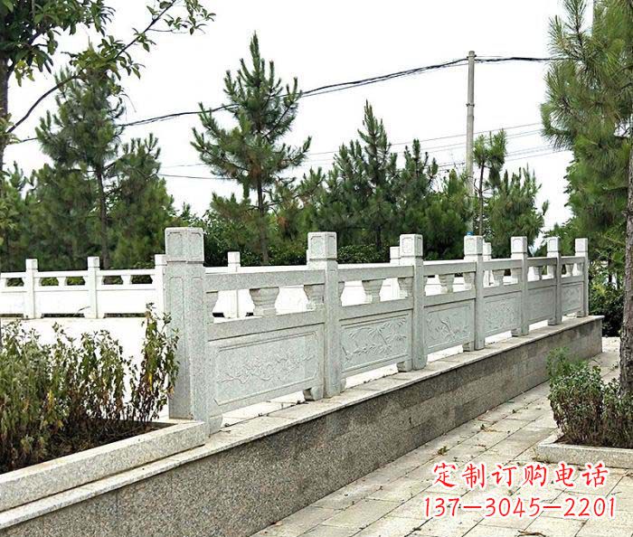宜宾大理石栏杆雕塑:精致的定制艺术品