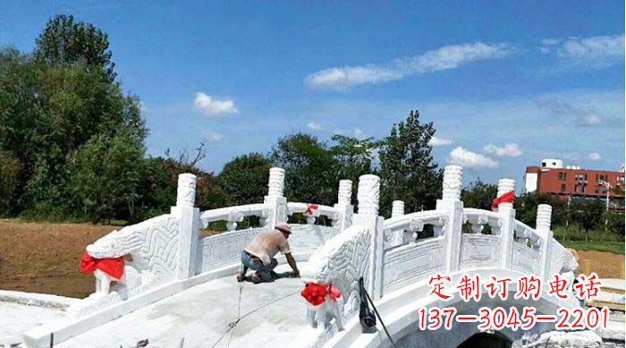 宜宾标题:领雕塑——最具艺术魅力的汉白玉石雕拱桥