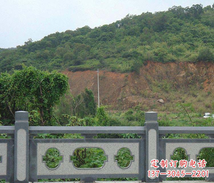 宜宾景区镂空仿古栏板石雕