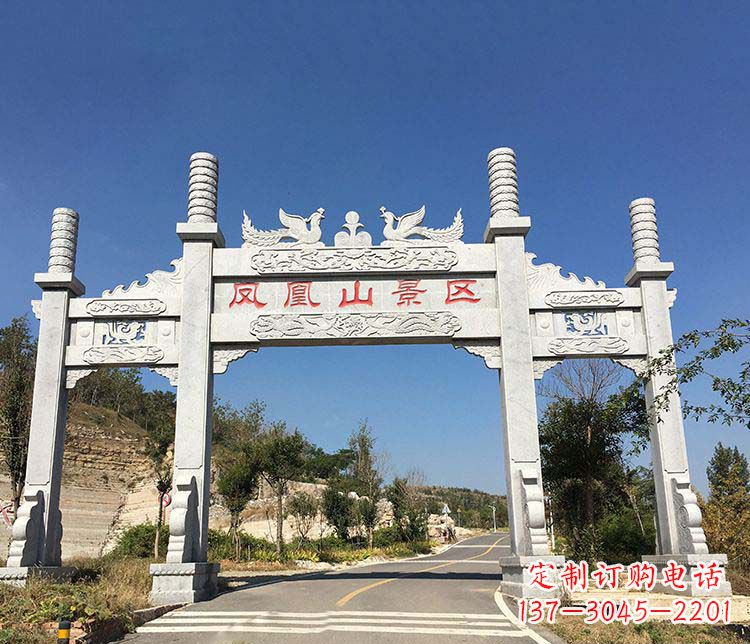 宜宾中领雕塑:高质量牌坊石雕