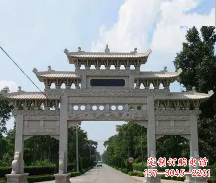 宜宾高品质牌坊石雕,专为客户量身定制