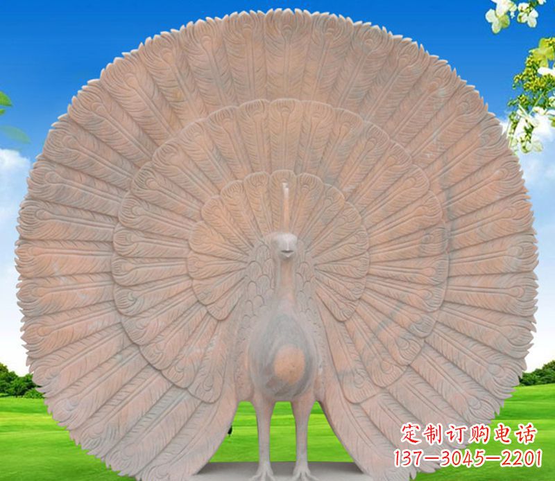 宜宾专业手工孔雀雕塑提升空间艺术氛围