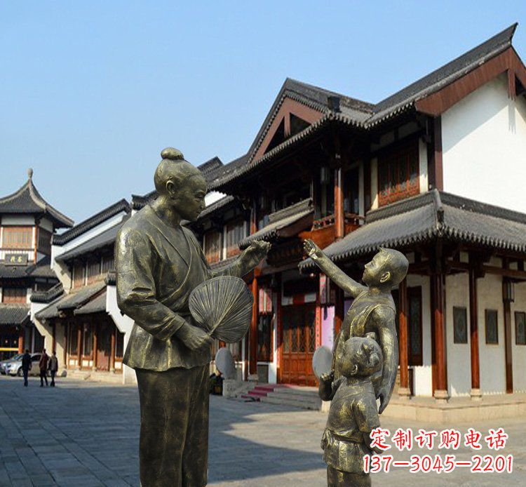 宜宾精美孔融铜雕,让您体验古朴古典之美