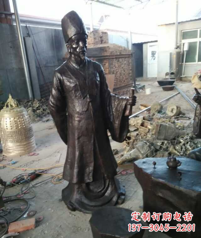 宜宾精美雕塑，展现古代名医李时珍的传奇