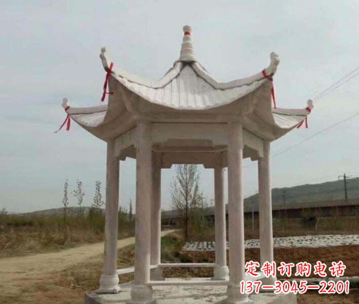 宜宾凉亭雕塑定制--领雕塑
