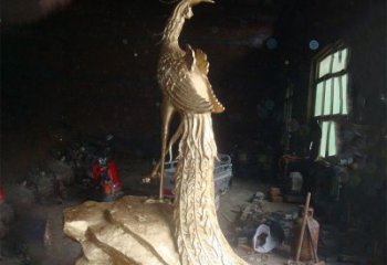 宜宾精美制作的孔雀雕塑