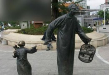 宜宾中领雕塑：铸造艺术，传承美好，给你精致精美的儿童铜雕