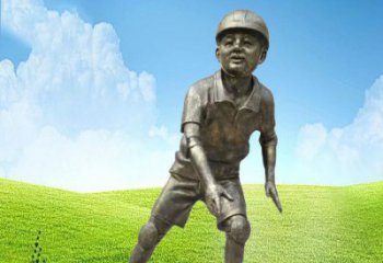宜宾领雕塑：儿童公园里的铜雕精灵