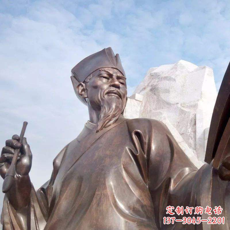 宜宾欧阳修铜雕塑
