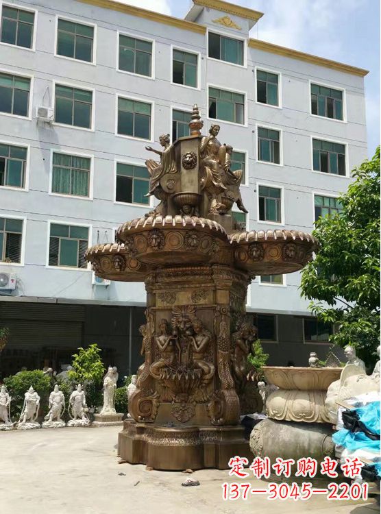 宜宾喷泉铸铜雕塑