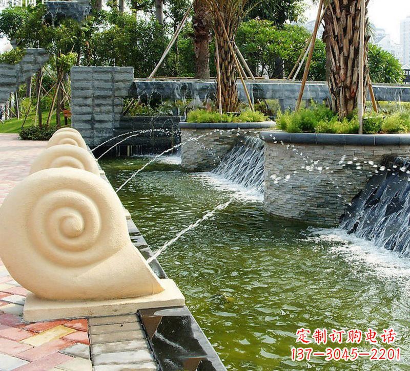 宜宾蜗牛石雕塑|带你走进自然的美丽