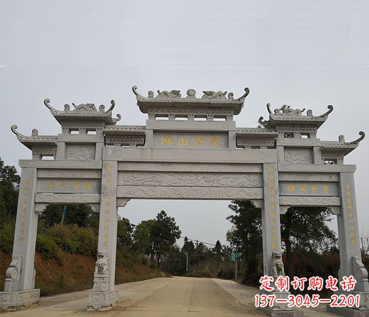 宜宾牌坊石雕—精美且经久不衰的传统艺术品