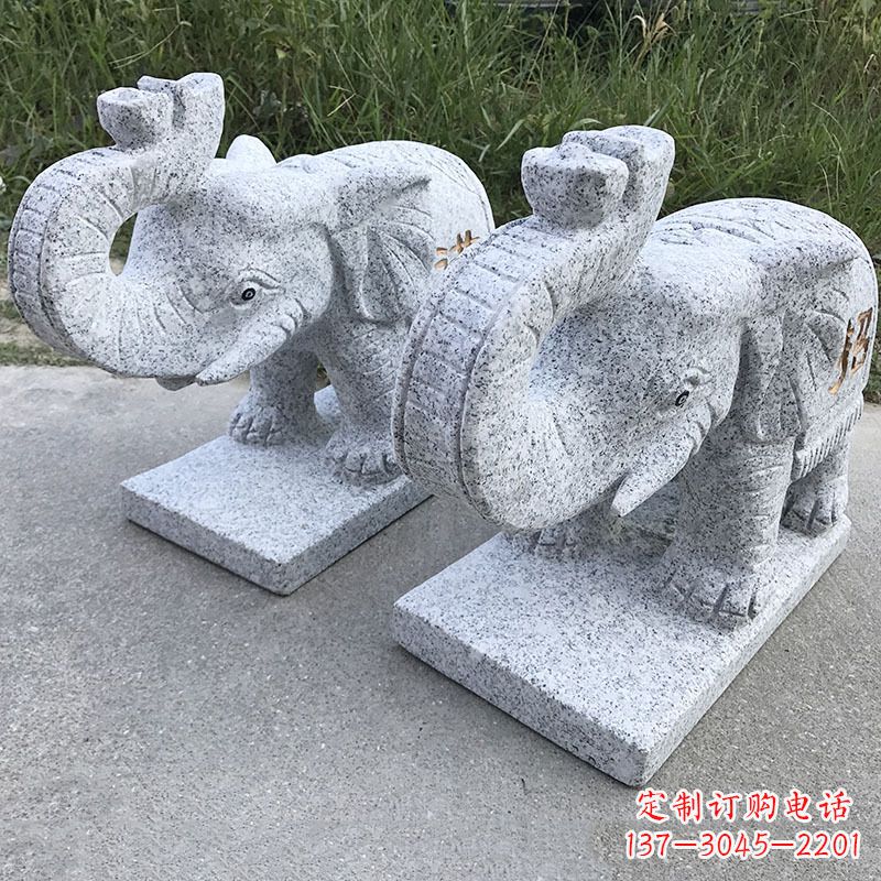 宜宾石雕大象招财象