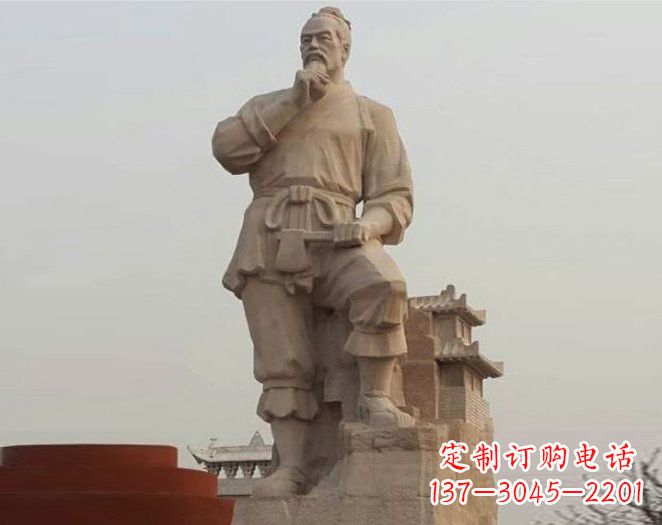 宜宾重拾古代风采，中领雕塑打造高贵的鲁班雕塑