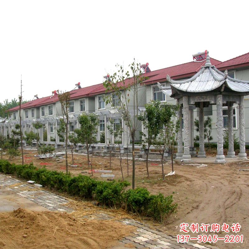 宜宾中领雕塑打造精美凉亭雕塑