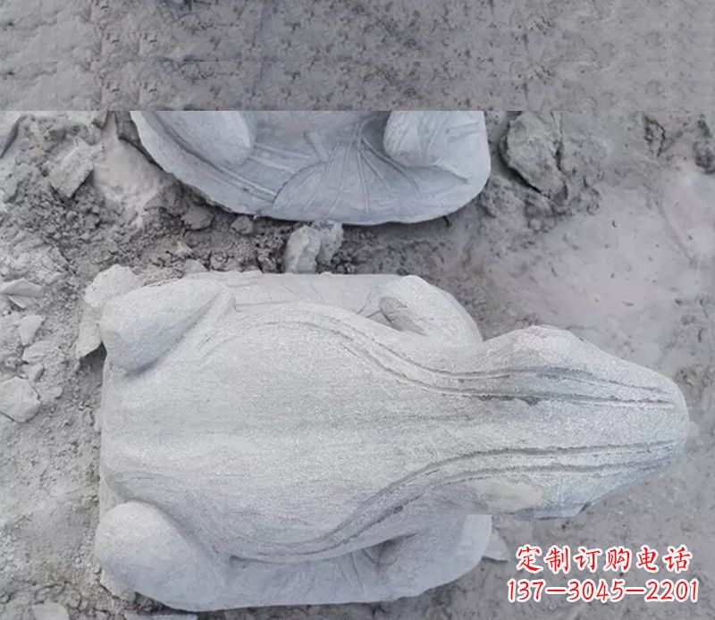 宜宾石雕青蛙雕塑