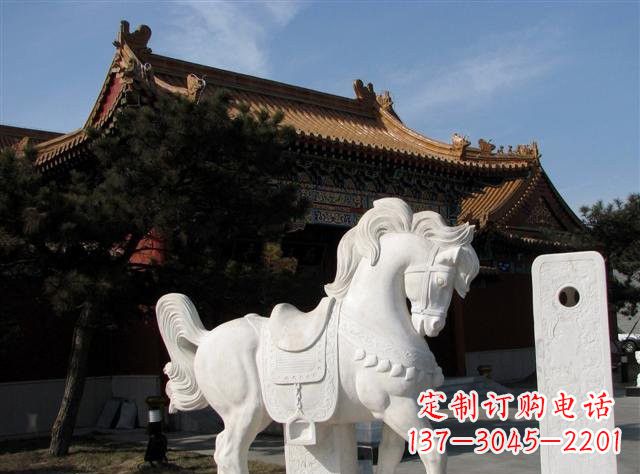宜宾石雕小马