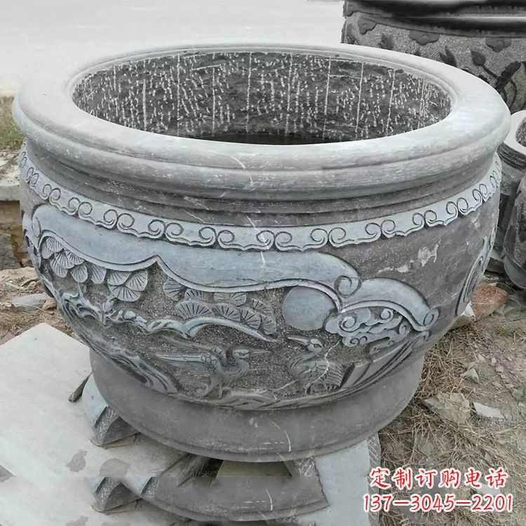 宜宾石刻园林鱼缸
