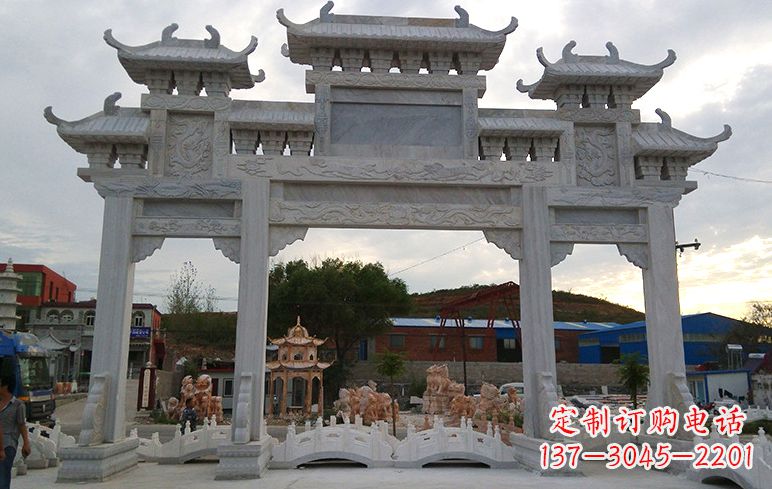 宜宾石牌坊雕刻