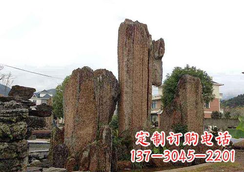 宜宾石笋石假山