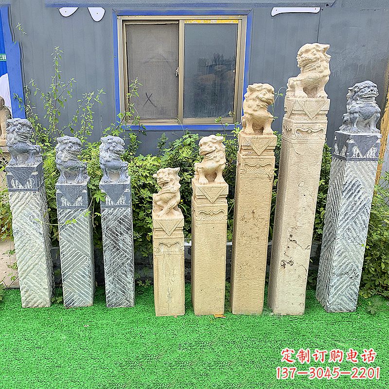 宜宾拴马桩狮子