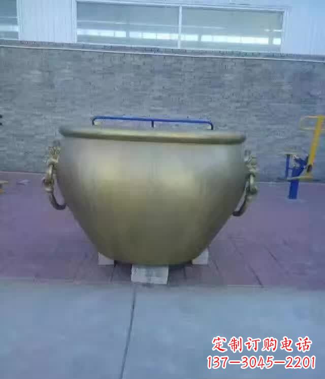 宜宾水缸铜雕塑