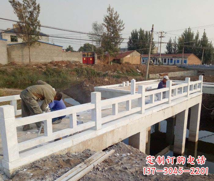 宜宾寺庙景观汉白玉栏板石雕