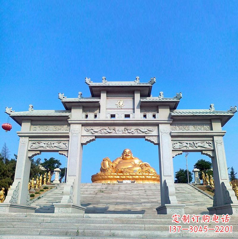 宜宾寺庙石雕牌坊