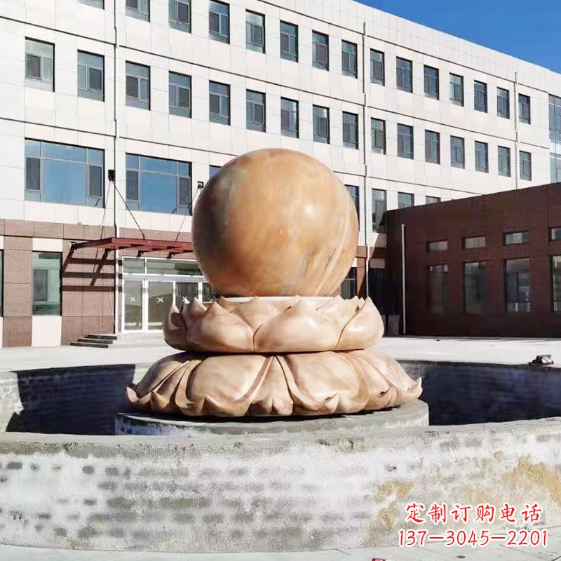 宜宾特色的石雕风水球
