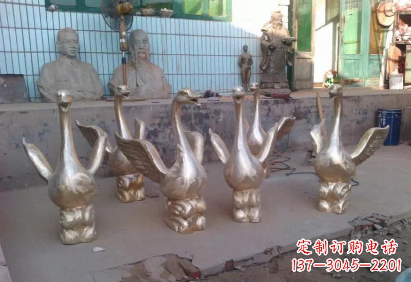 宜宾天鹅喷泉雕塑