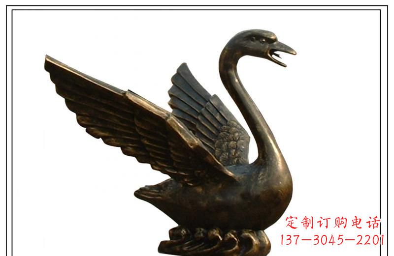 宜宾天鹅喷泉铜雕