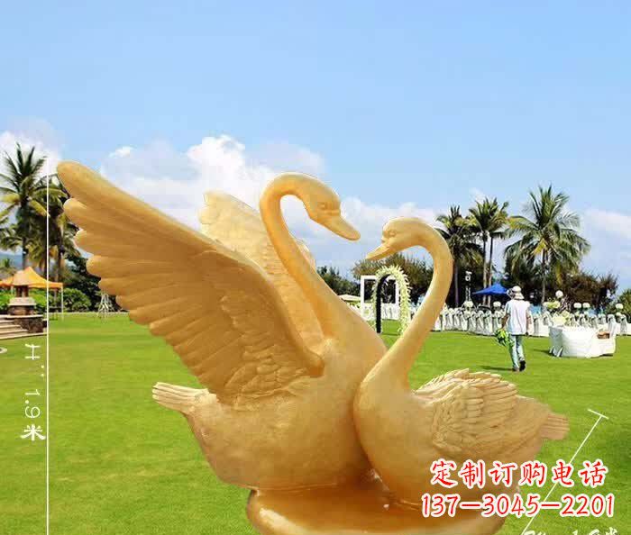 宜宾天鹅铜雕