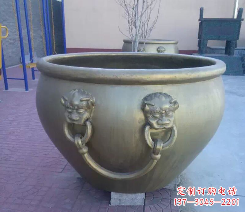 宜宾铜雕水缸