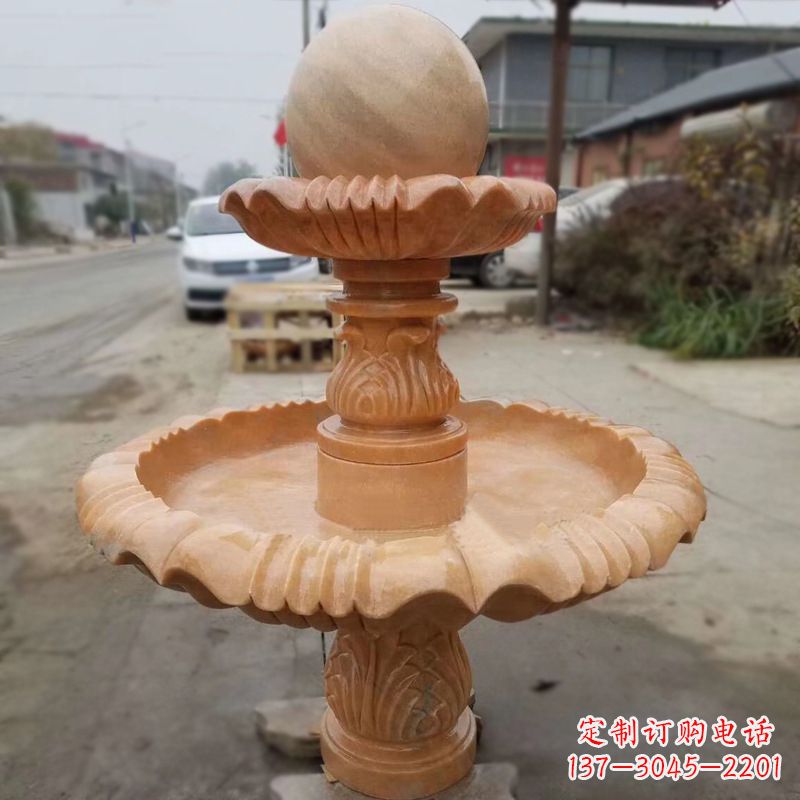 宜宾晚霞红风水球