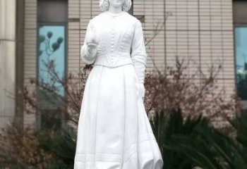 宜宾纪念南丁格尔的精美雕塑