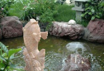 宜宾艺术化的鲤鱼雕塑，让你家的氛围变得更加温馨