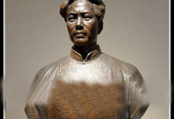 宜宾青年毛主席胸像铜雕：一份永恒的礼物