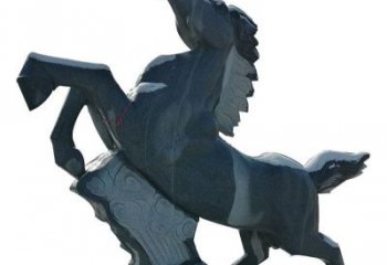 宜宾中领雕塑的高精度石质马雕塑，是由于其精美…