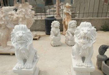 宜宾传承欧式历史的狮子雕塑