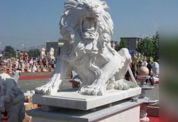 宜宾狮子雕塑，带来王者气派