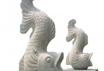 宜宾中领雕塑定制精美鲤鱼雕塑