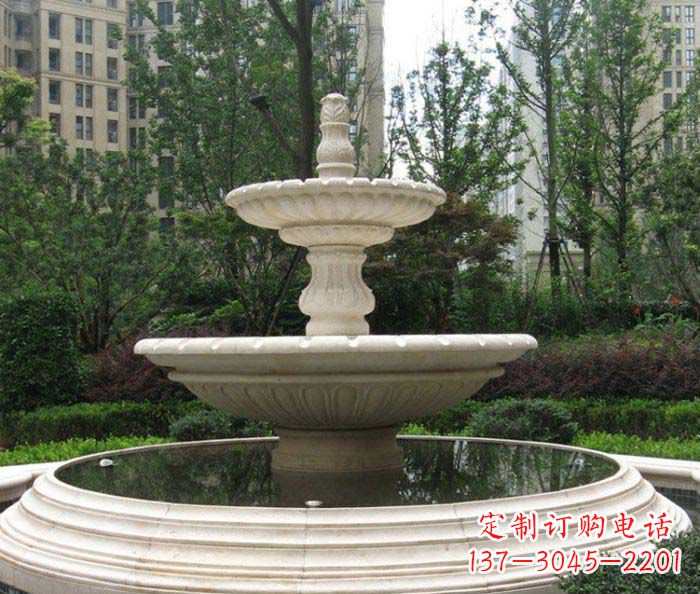 宜宾小区景观欧式喷泉石雕 (2)