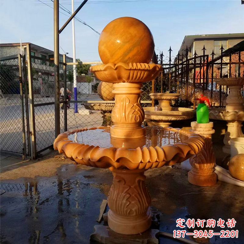 宜宾小区石雕喷泉塔