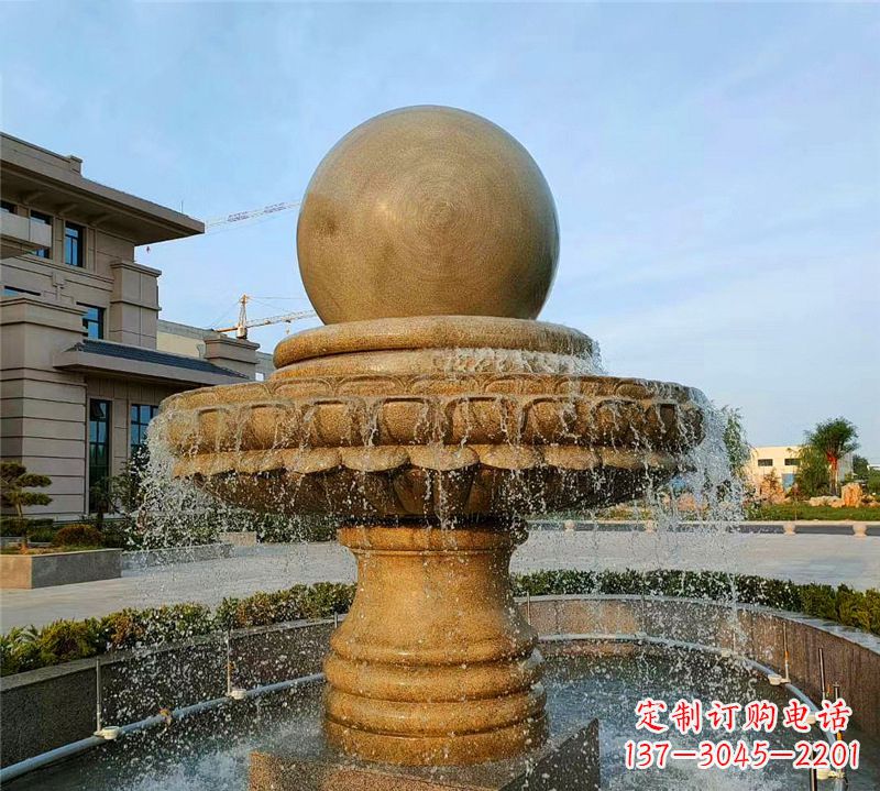 宜宾小区石喷泉雕塑
